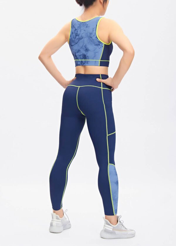 Women Low Moq Sports Activewear Comfortable 2 Piece Yoga Set Custom - Image 4