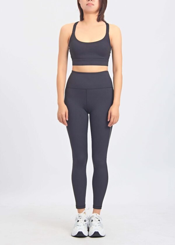 Custom 2 Piece Yoga Set Women Gym Fitness Sports Bra Leggings Suit