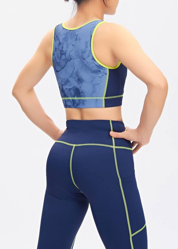 Women Low Moq Sports Activewear Comfortable 2 Piece Yoga Set Custom - Image 7