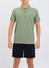 Mens Solid Color Polo Shirt Golf T Shirts Customize Custom Logo