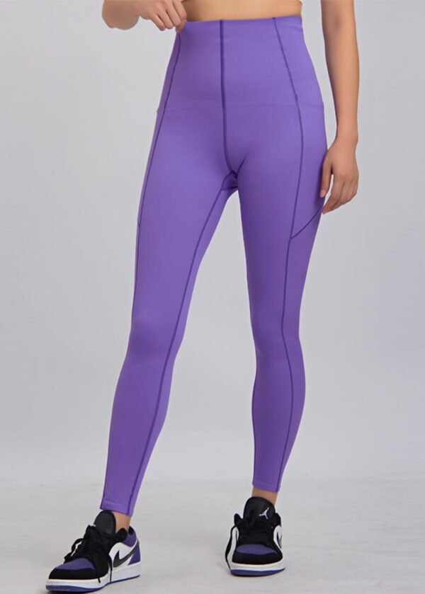 Wholesale 3D Process Yoga Pants Women High Waist Stretch Running Fitness Sports Yoga Leggings - Image 2