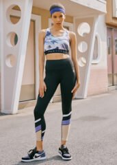 Fashion Digital Printing and High Elastic Fabric Activewear Set Custom