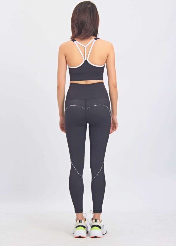 Custom 2 Piece Yoga Set Women Gym Fitness Sports Bra Leggings Suit - Image 2