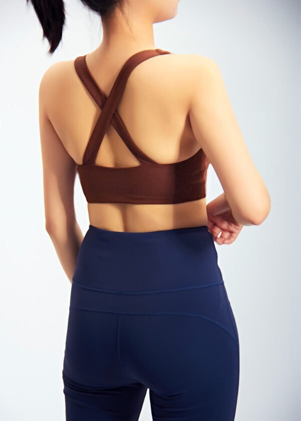 Custom Active Wear Set Tummy Control Workout Flare Leggings Yoga Set For Women - Image 5
