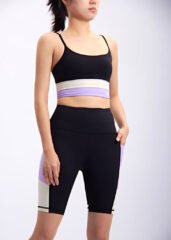 Women Breathable Quick Dry Fitness Gym Clothing Sports Bra And High Waist Shorts Yoga Sets