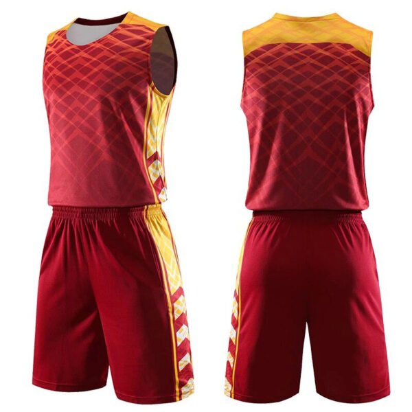 Double Side Wearable Basketball Uniform - Image 3