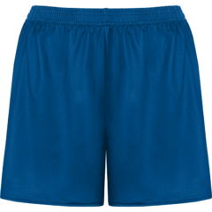 Solid Blue Red Piping Lacrosse Shorts