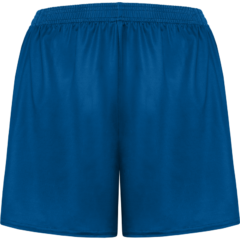 Solid Blue Red Piping Lacrosse Shorts