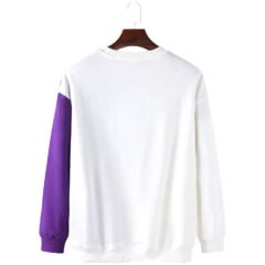 White & Purple Sweatshirts