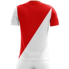 White Red Soccer Uniforms