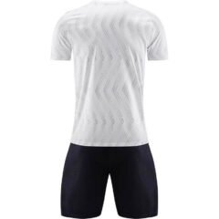 White & Black Soccer Unifom