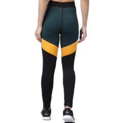 Nlack & Yello Colorblock Yoga Tights