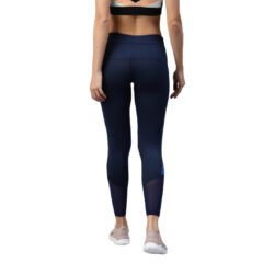 Blue Colorblocked Rapid Dry Leggings