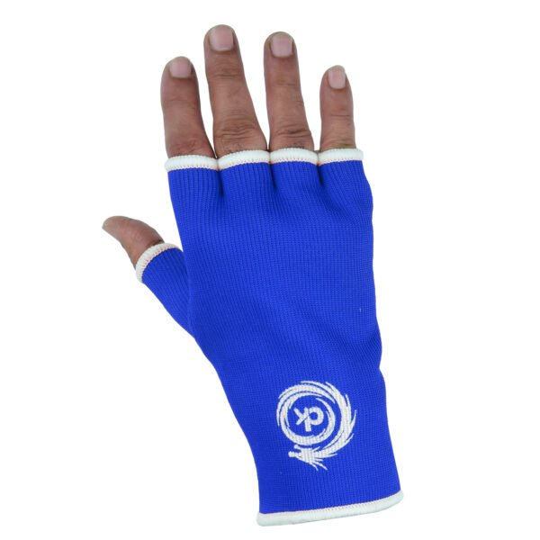 DRAGON Boxing Hand Wraps Inner Gloves for Punching- Half Finger Elsticated Bandages Under Mitts Fist Protection ? Great for MMA,Muay Thai,Kickboxing,Martial Arts Training & Combat Sports